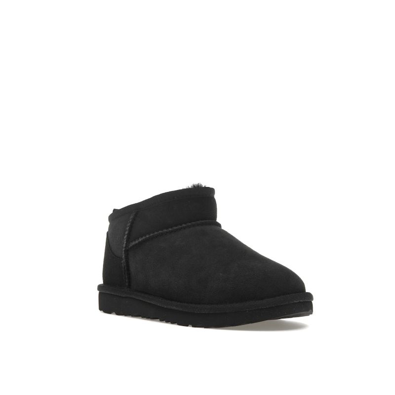 UGG Детские Классические Ультра Мини Черные 1130750K-BLK