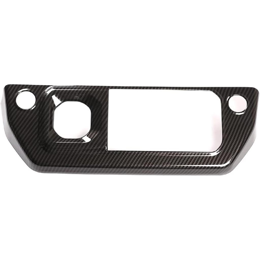 PIUGILH Car Center Control Panel Frame Cover & Air Conditioning Switch Panel Inner Trim Accessories for Land Rover Defender 110 2020 2021 2022 2023