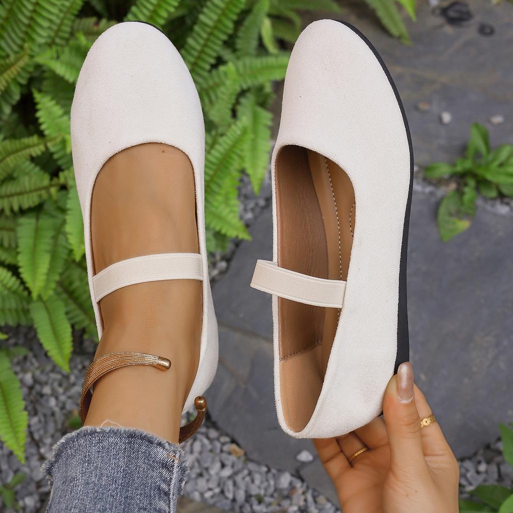 Fashion Woman Flats Shoes 2025 New Round Toe Casual Sneakers Female Comfortable New Loafers Summer Solid Rubber Leisure Shoes for Women