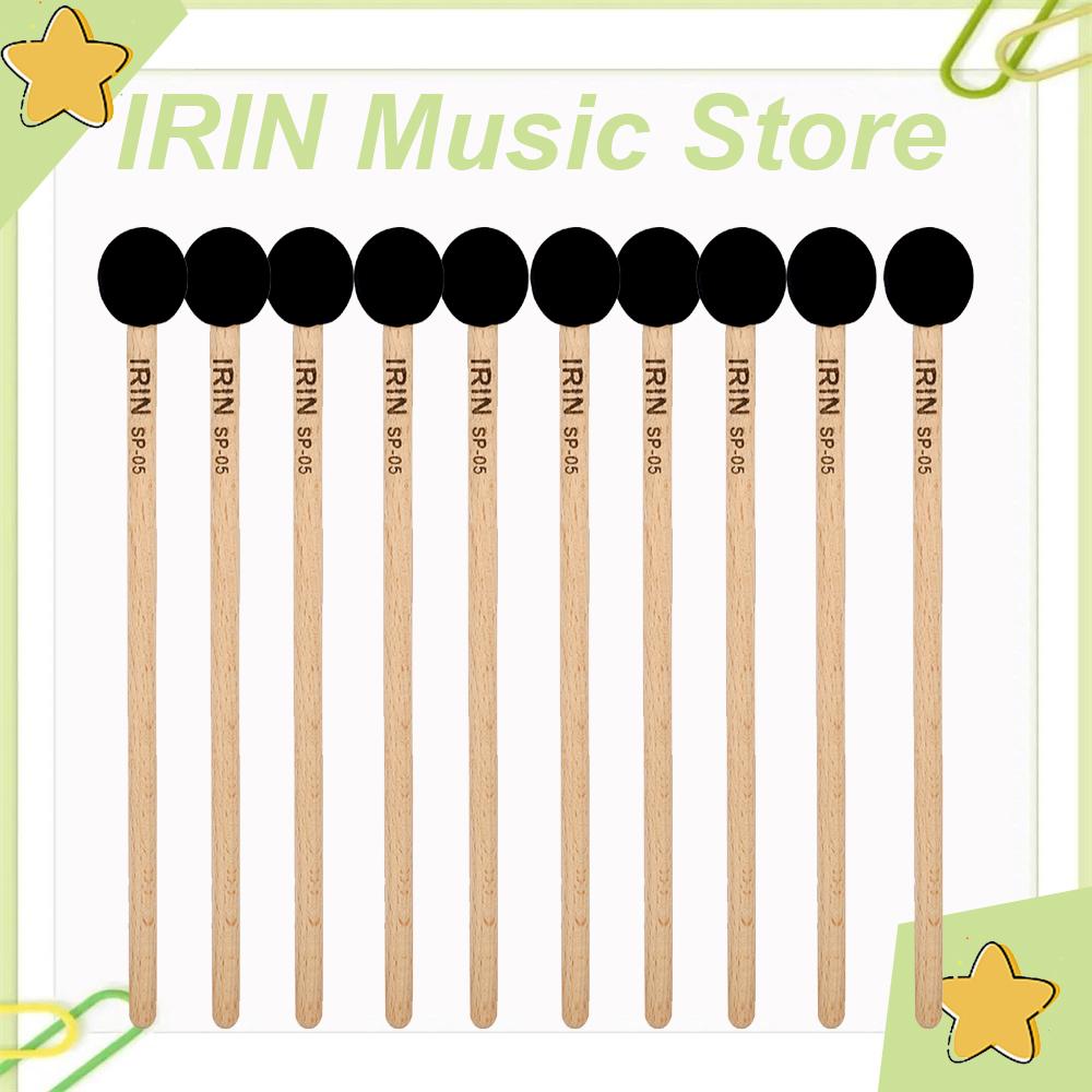 IRIN SP-05 Bass Drumsticks Premium Rubber Drum Mallet For Drum Band Performance & Practicing Percussion Instrument Accessories