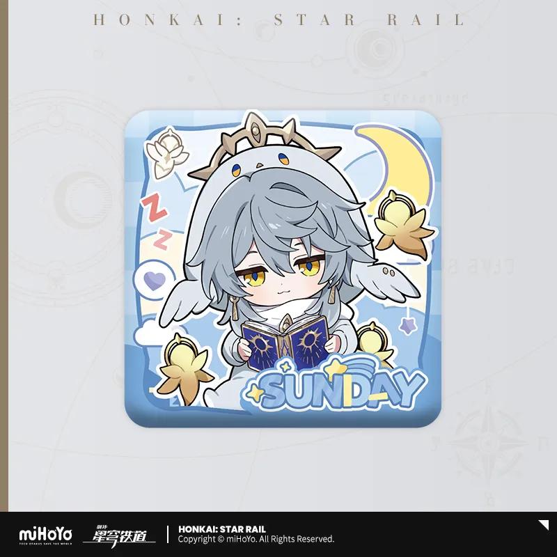 Sunsyea Honkai Star Rail Официальный мерч miHoYo Оригинальный Аутентичный Серия NSSS Q-версия Акриловый стенд Значок Брелок