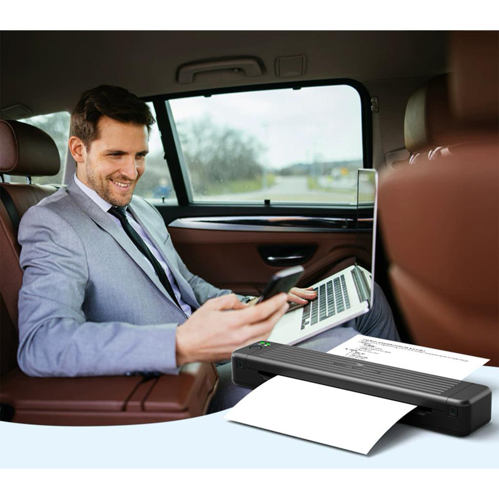 A5A4 углеродная лента Bluetooth офисная печать небольшой портативный принтер формата A4 термотрансферный