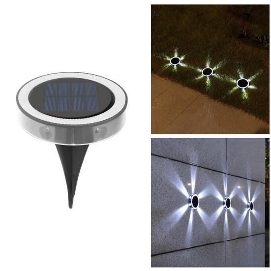 Подъездная дорожка, солнечный фонарь, контроль освещения, регулируемый водонепроницаемый датчик света, яркий светодиодный светильник, солнечный пейзаж