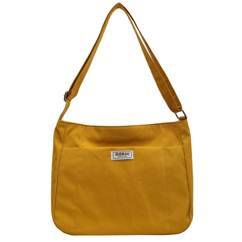 Сумка через плечо большой емкости, женская однотонная большая сумка, сумка через плечо для студентов