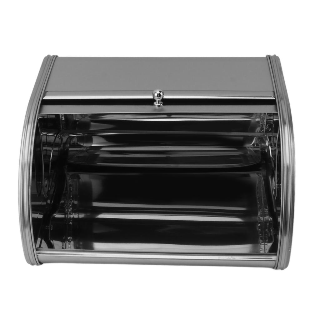 Хлебница в американском стиле, маленькая, плоская, металлическая, для хранения хлеба, торта, пончика, печенья