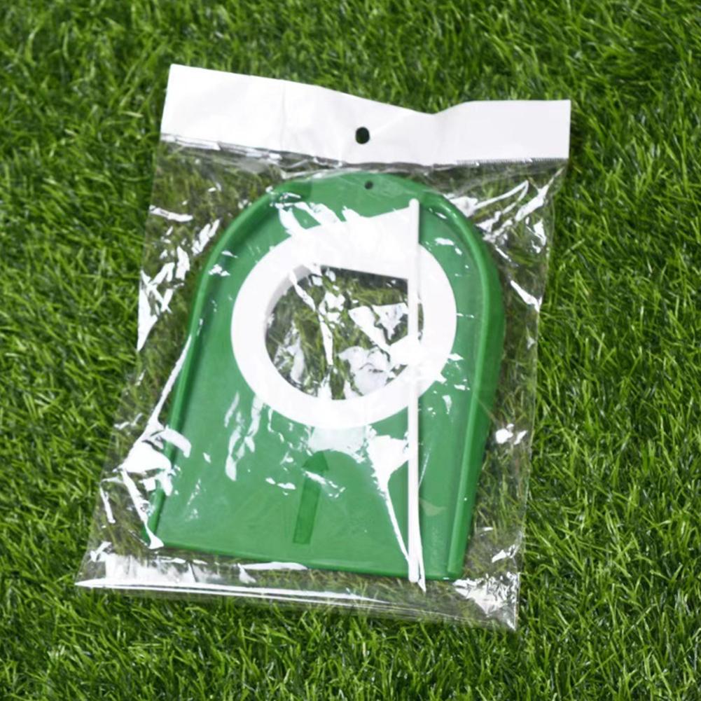 Чашка для патта для гольфа Вспомогательные средства для тренировки патта для гольфа с флажком Диск для патта для гольфа Тренировочные лунки Инструмент для помощи для мужчин и женщин