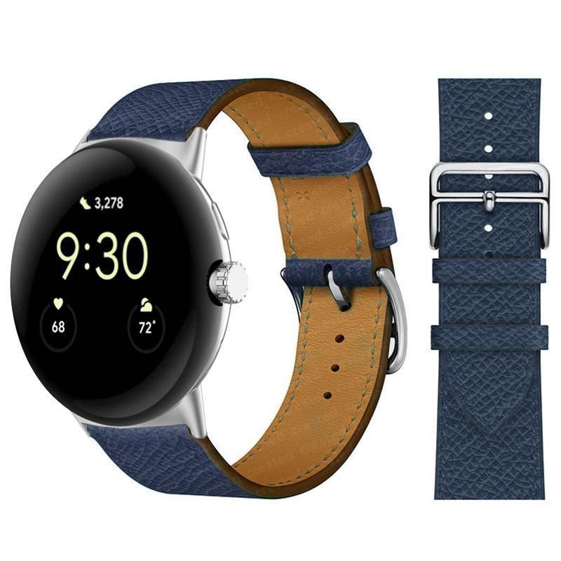 Кожаный ремешок для Google Pixel Watch Pixel Watch 2 Сменный ремешок для умных часов Браслет на запястье Браслеты Аксессуары для Pixel Watch