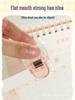 Transparent Colorful Clips for School and Office File Storage – Creative Push Clips for Test Papers and Folders