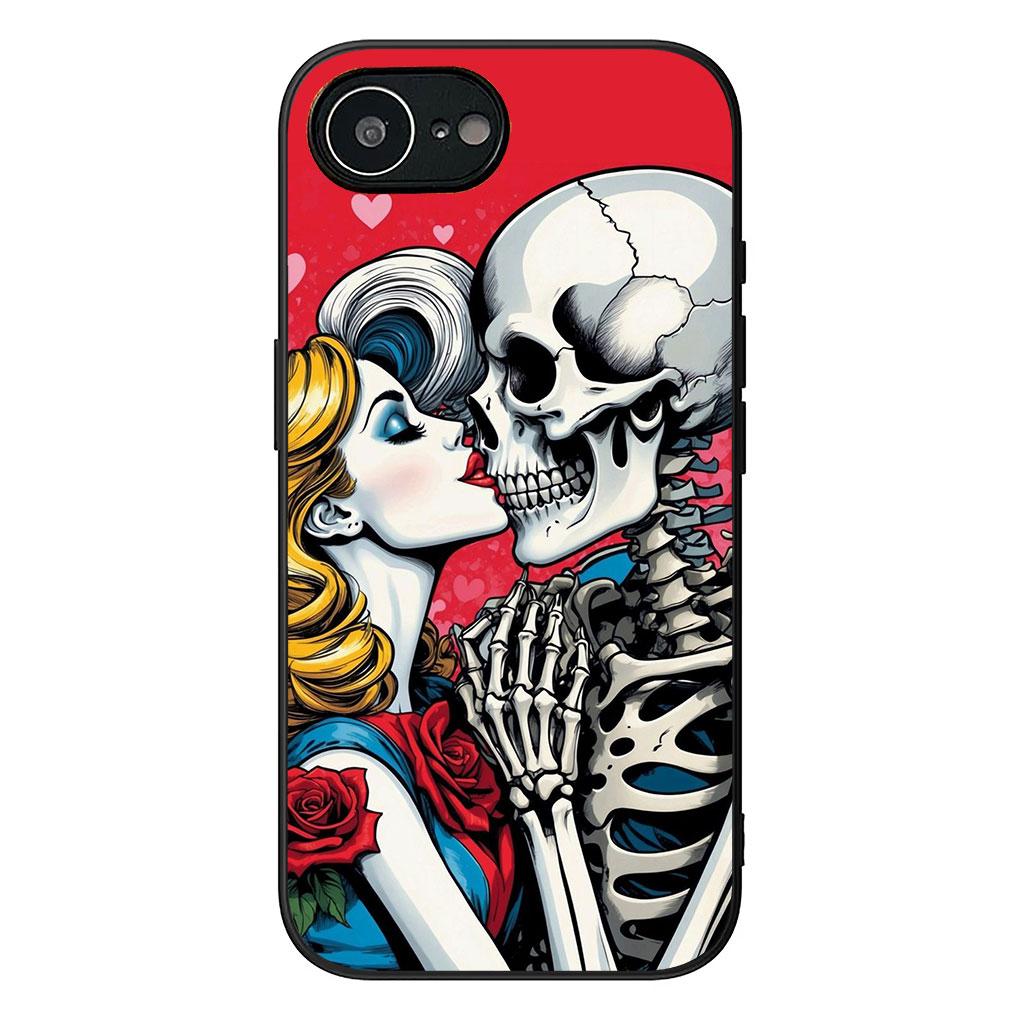 Чехол для Samsung Galaxy Note 20 9 8 S8 S10 S9 Plus A54 A33 A21S A31 M21 S10E A17 Coque Чехол для телефона Цветочный дизайн Череп Цветок Роза