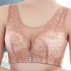 Summer Lightweight Lace Bra: Enhances Shape, Anti-Sagging, Wire-Free, Adjustable, Plus Size.
