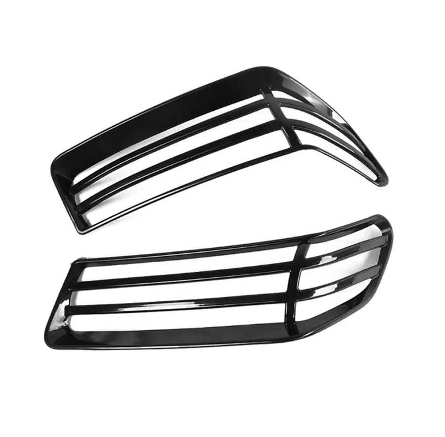 Black-Front Wheel Eyebrow Lamp Cover Trim For Jeep Wrangler JL,JT 2018-2022