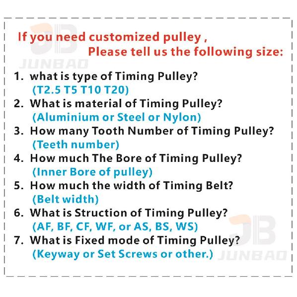 24/25/36/38/48/70/80 Teeth , 2GT Timing Pulley , for DIY/CNC/3D printers or industrial automation. G2M Synchronous toothed wheel