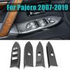 Compatible with Mitsubishi Pajero 2007-2019 Car Interior Window Lift Switch Button Panel Cover Trim Frame Accessories Decoration