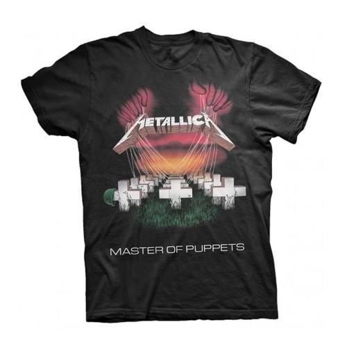 Metallica Футболка унисекс для взрослых MOP European Tour 86