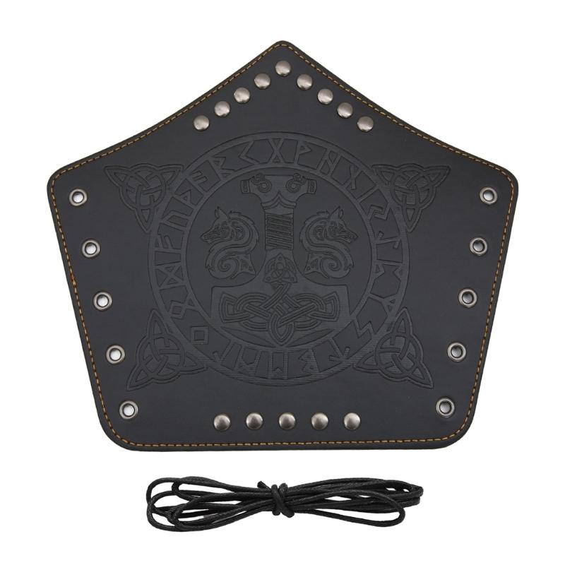 4 шт./компл. Поясная сумка из ПУ кожи, наручи, пояс, комплект средневекового костюма эпохи Ренессанса, аксессуары для Хэллоуина