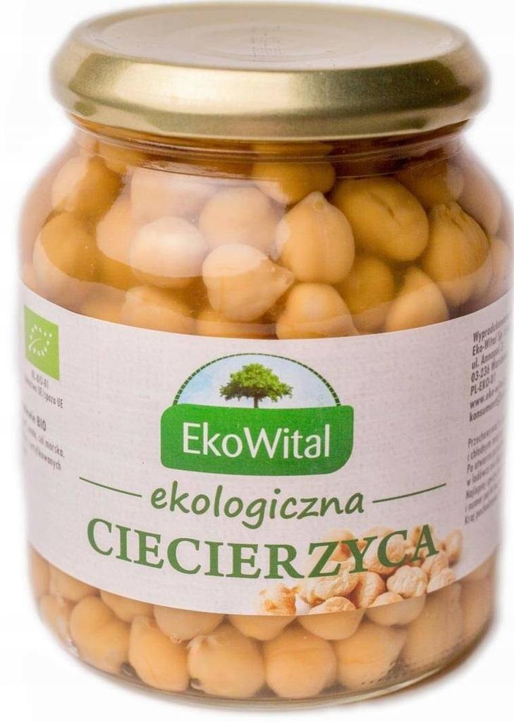 Organic chickpeas in brine 680g / 415g