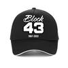 Бейсболка Ken Block 43 Модная Унисекс Харадзюку Графический Принт с Буквами Кепка-череп Ken Block Унисекс Регулируемая Ковбойские Шляпы