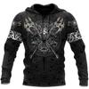 Vintage Hoodies Men'S Hoodie 3d Medieval Armor Print Pullover Oversized Men Clothing Tops Male Spring Fall Loose Vintage Clothes