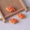 13PCS Miniature Dollhouse food Pumpkin/Fried Eggs Toast/Rose Bread Model for Blyth ob11 Doll Bakery Accessories
