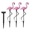 Solar Flamingo Landscape Lights: Waterproof LED Pathway Decor for Outdoor Courtyard & Lawn