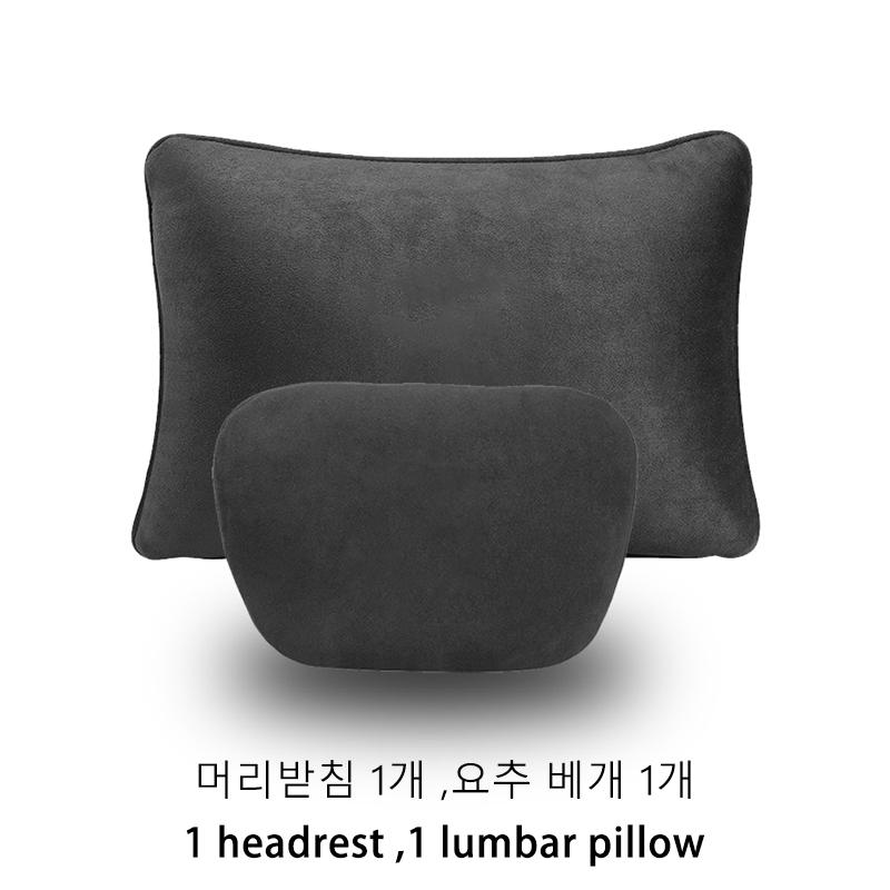 For Tesla Model Y Juniper Tesla Model 3 Highland Interior Model S Car 2026 Accessories Car Headrest Car Pillow Waist Pillow