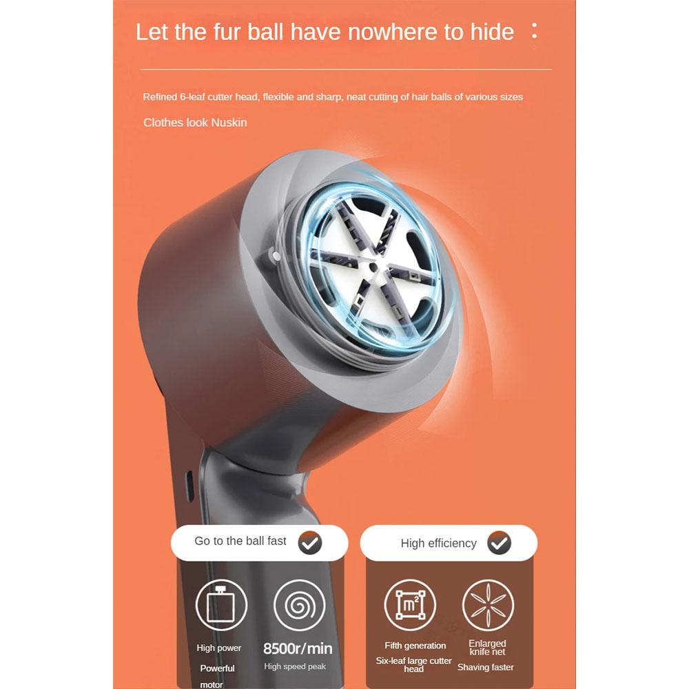 Умная бытовая электрическая машина для удаления ворса, портативная машина для удаления гранул с зарядкой через USB, средство для удаления шерсти домашних животных, средство для удаления ворса для одежды