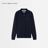 Tommy Hilfiger Мужская классическая рубашка-поло с длинным рукавом 1985