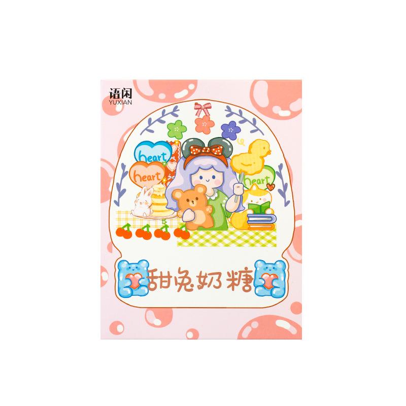 1set Kawaii Stationery Stickers Colorful dreams Retro Diary Planner Decorative Mobile Stickers Scrapbooking DIY Craft Stickers