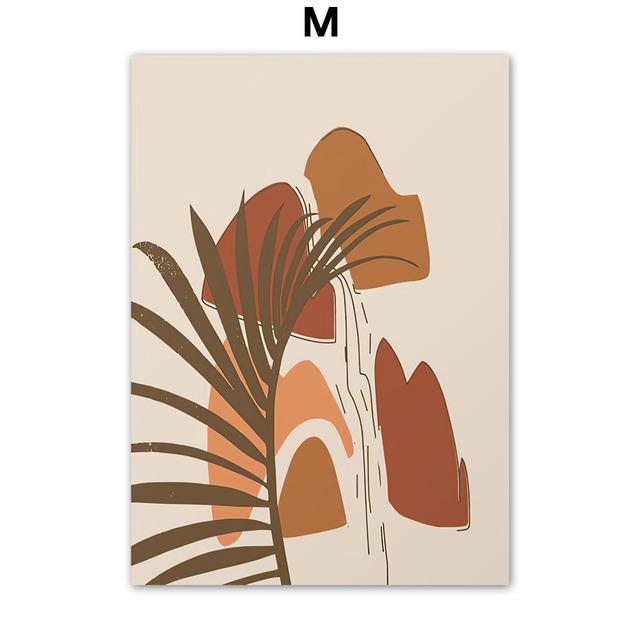 Vintage Girl Vase Flower Plant Leaf Boho Nordic Posters And Prints Wall Art Canvas Painting Wall Pictures For Living Room Decor No Frame