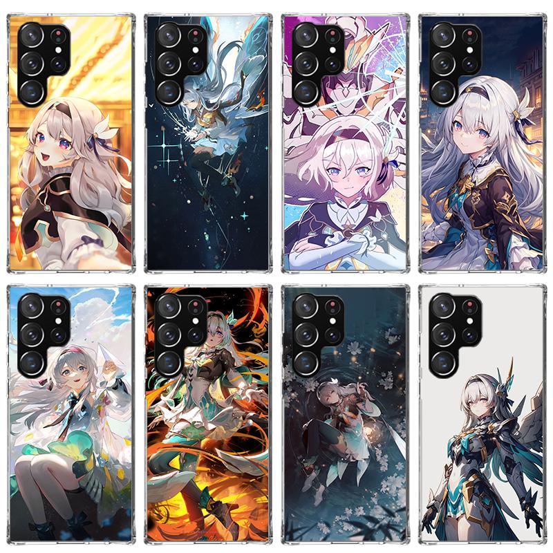 Honkai Star Rail Firefly Phone Case For Samsung Galaxy S26 S25 Edge S24 S23 Ultra S22 Plus S21 S20 FE Soft TPU Back Cover Funda