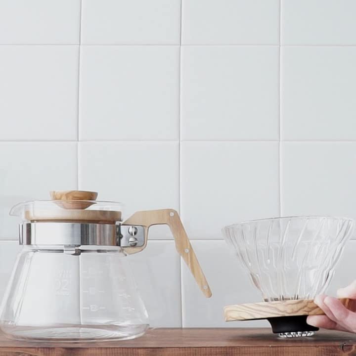 Кофейный сервер HARIO 600 Olive Wood Практичная емкость 600 мл VCWN-60-OV