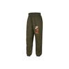 Club Fleece Letter Print Elastic Waist Casual Knit Sweatpants Kids Bottoms Khaki FD2934-326