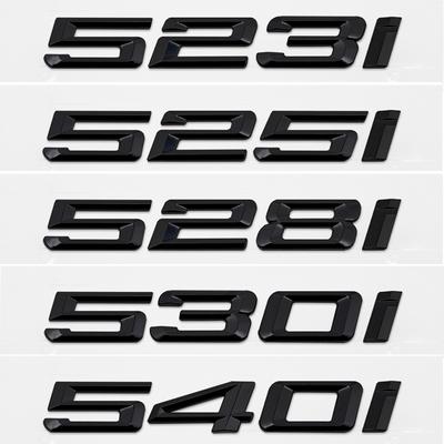 Автомобиль 3D ABS багажник 520i 523i 525i 528i 530i 535i 540i буквы логотип значок эмблема наклейка наклейка для BMW 5 серии E60 E61 F10 F11