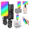 Magnetic RGB Video Light Pocket LED Fill Light 2500K-9000K Dimmable 22 Scene Lighting Effects Video