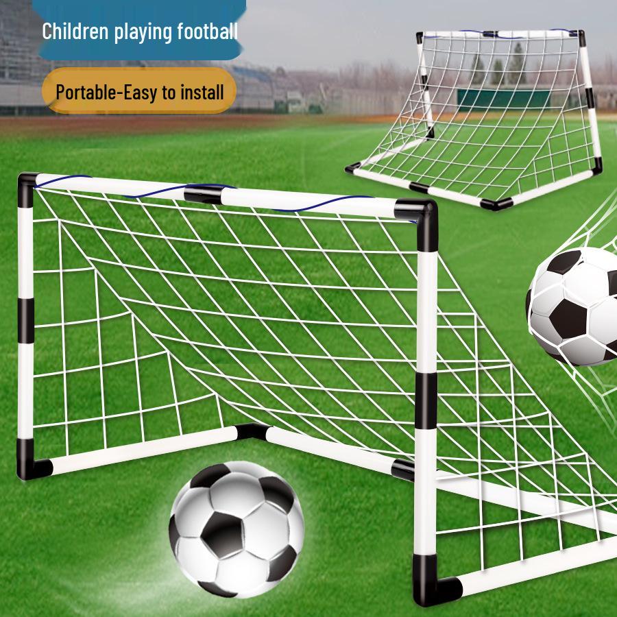 Портативные детские футбольные ворота-игрушка для тренировок в помещении/на улице - Спортивные игры для раннего развития и совместного досуга родителей и детей