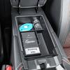 Sixthsmoy For 2025 Nissan Kicks Armrest Storage Box Tray Center Console Organizer Interior Storage Phone Coin Holder Accessories