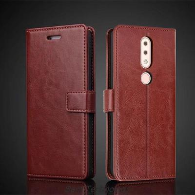 Обложка-держатель для карт Кожаный чехол для Nokia 4.2 Чехол-книжка из искусственной кожи Ретро кошелек Чехол для телефона для Nokia 4.2 Бизнес Fundas Coque