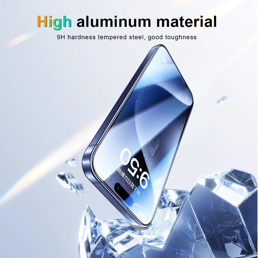 10 шт. Закаленное стекло для экрана с полным покрытием для Iphone Air 17 Pro Max 16E 15 Plus 14 13 12 11 X Xr Xs Max 6 7 8 Plus Se 2022 17Pro Защита