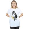 Disney Womens/Ladies Belle Sketch Cotton Boyfriend T-Shirt