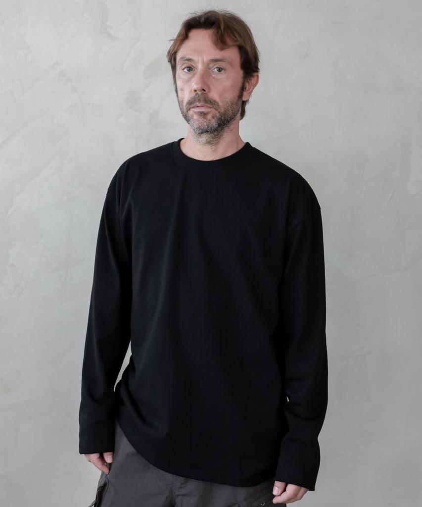 ESN Heavy Essential Round Long Sleeve Black