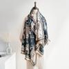Scarf Women's Autumn and Winter Versatile Long Scarf Imitation Cashmere Large Size Shawl Women's Scarf