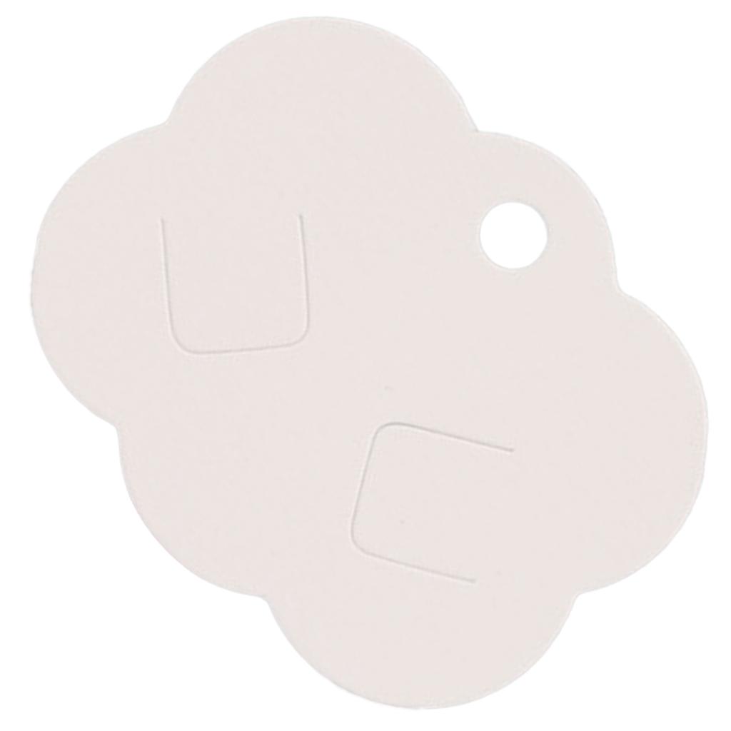 Упаковка из 100 карточек с заколками для волос Декоративные открытки с ожерельями Карты для демонстрации ювелирных изделий Карты с текстурой бумаги Упаковочные карточки для ожерелья