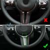 ABS Carbon Steering Wheel Cover Trim For BMW F Chassis F22 F30 F32 F10 F12 F15 Carbon Fiber Steering Wheel Lower Cover Trim