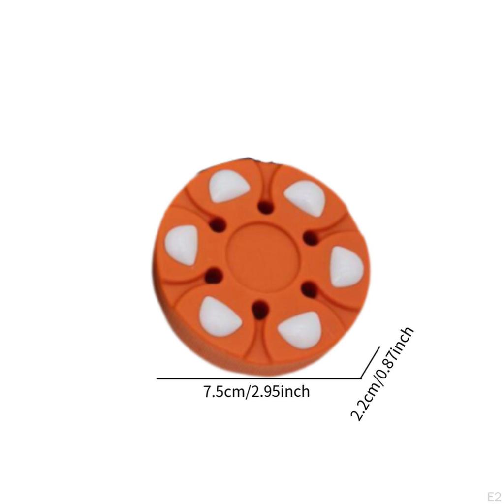 Хоккейная шайба для роликовых видов спорта, портативный тренировочный мяч для тренировок на открытом воздухе