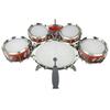Large Drum Set for Children with 5 Drums, Cymbal, Sticks and Chair