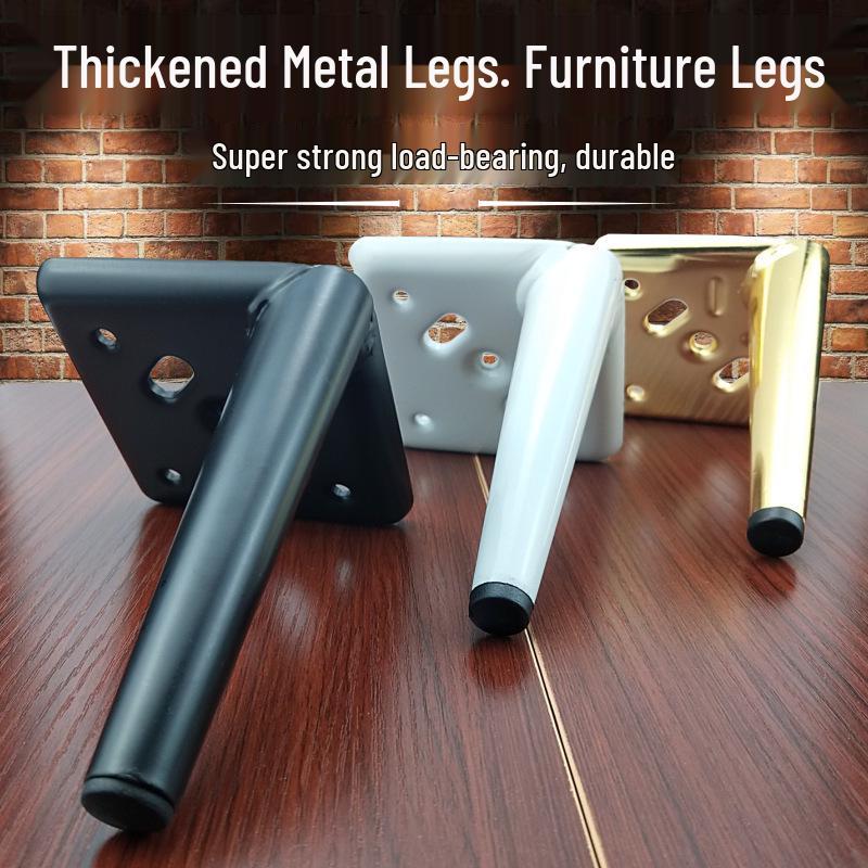 Versatile Metal Furniture Legs for Sofas, Cabinets, Tables, Beds, TV Stands, Chairs, Stools, and More