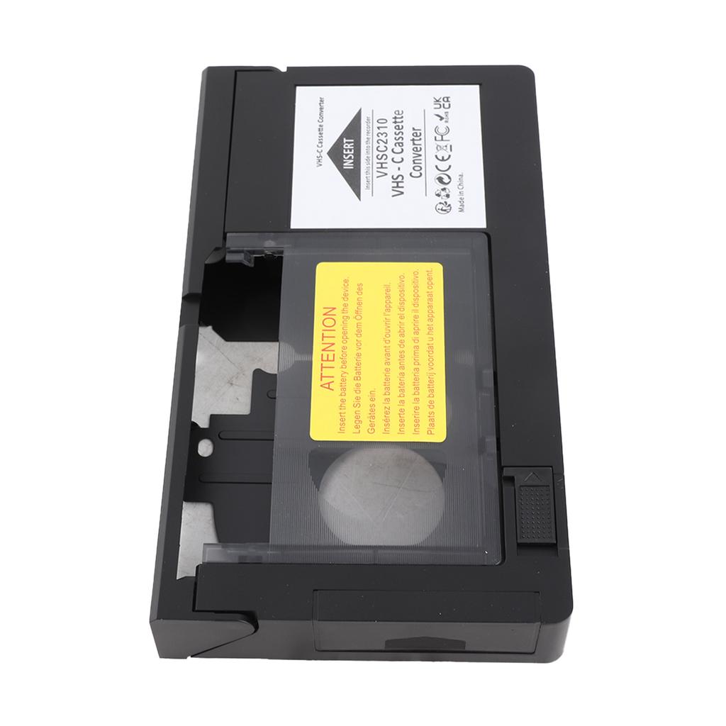 Бокс-адаптер для кассетной видеокамеры для конвертера кассет VHS в VHSC Поддержка воспроизведения записи Управление одной кнопкой