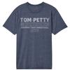 Том Петти Наложенный Текст Винтажная Стирка Музыкальная Футболка
