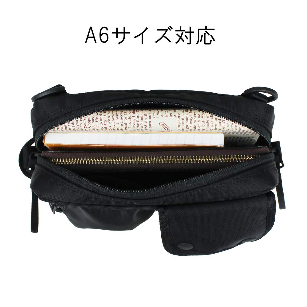 PORTER COMPART SHOULDER BAG Сумка через плечо [Porter] 538-16166 Черный/10