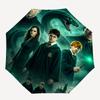 1pc H-Hogwarts Umbrella, Sun Protection, And UV Shielding. It Has Eight Sturdy Ribs for Outdoor Use And Perfect As a Holiday Gift